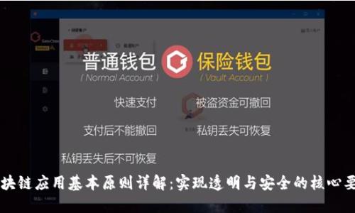 区块链应用基本原则详解：实现透明与安全的核心要素