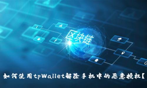 如何使用tpWallet解除手机中的恶意授权？